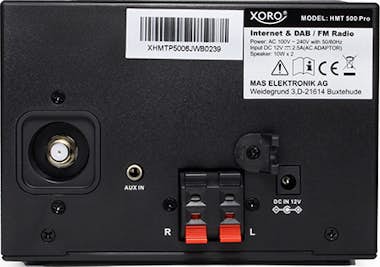 Xoro Xoro HMT 500 Pro Microcadena de música para uso do Xoro Xoro HMT 500 Pro Microcadena de música para uso do