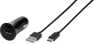 Vivanco Vivanco CARCHARGERVVUSBC3A Negro Auto Vivanco Vivanco CARCHARGERVVUSBC3A Negro Auto