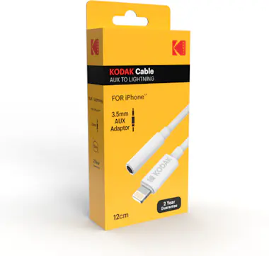 KODAK Kodak 30425842 cable de teléfono móvil Blanco 0,1 KODAK Kodak 30425842 cable de teléfono móvil Blanco 0,1