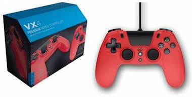 Gioteck Gioteck VX4 Rojo USB Gamepad Analógico/Digital PC, Gioteck Gioteck VX4 Rojo USB Gamepad Analógico/Digital PC,