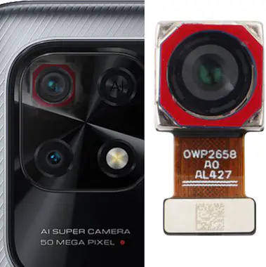 Clappio Cámara Trasera para Xiaomi Redmi 10C Senson Cámara Clappio Cámara Trasera para Xiaomi Redmi 10C Senson Cámara