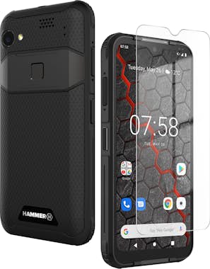 HAMMER Smartphone Blade 3 Negro con Protector Pantalla Cr HAMMER Smartphone Blade 3 Negro con Protector Pantalla Cr