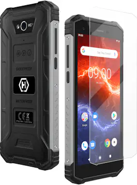 HAMMER Teléfono Energy 2 Eco Negro con Protector Pantalla HAMMER Teléfono Energy 2 Eco Negro con Protector Pantalla