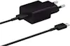 Samsung Cargador 25W USB Tipo C con cable USB Tipo C Samsung Cargador 25W USB Tipo C con cable USB Tipo C