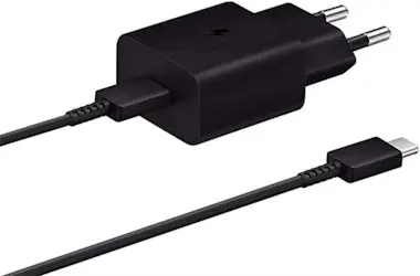 Samsung Cargador 25W USB Tipo C con cable USB Tipo C Samsung Cargador 25W USB Tipo C con cable USB Tipo C
