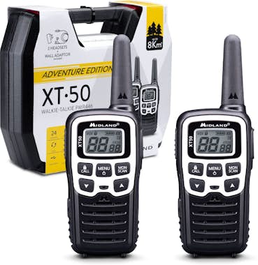 Midland Midland XT50 Adventure two-way radios 24 canales 4 Midland Midland XT50 Adventure two-way radios 24 canales 4