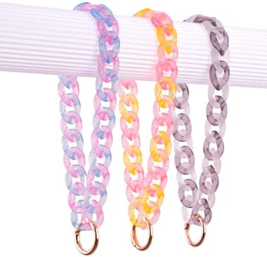 La Casa de las Carcasas Pulsera de Eslabones Traslúcidos - El Accesorio de La Casa de las Carcasas Pulsera de Eslabones Traslúcidos - El Accesorio de