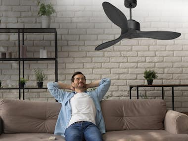 Purline Ventilador de techo Reversible Termostato Wifi Mot Purline Ventilador de techo Reversible Termostato Wifi Mot