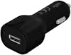 SETTY Cargador de mechero USB 2.4A Charge Rapide + Cable SETTY Cargador de mechero USB 2.4A Charge Rapide + Cable
