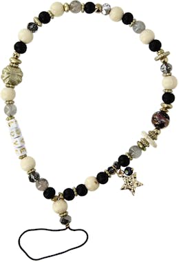 Avizar Joyas teléfono con perlas y letras Love de 30 cm c Avizar Joyas teléfono con perlas y letras Love de 30 cm c