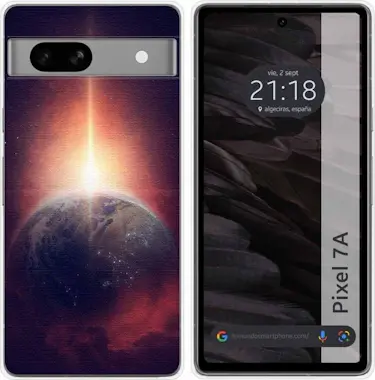 Tumundosmartphone Funda Silicona Google Pixel 7a 5G Tierra Tumundosmartphone Funda Silicona Google Pixel 7a 5G Tierra