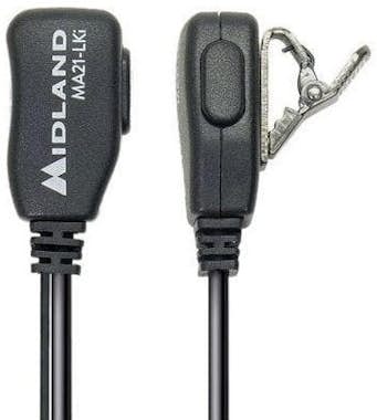 Midland Auricular MIDLAND MA-21 LKi solapa con auricular a Midland Auricular MIDLAND MA-21 LKi solapa con auricular a
