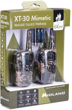 Midland Walkie talkie MIDLAND XT30 Pareja pmr4446 Mimetic, Midland Walkie talkie MIDLAND XT30 Pareja pmr4446 Mimetic,