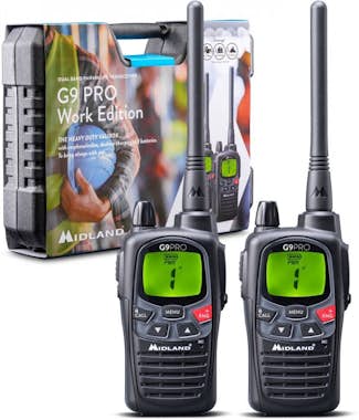 Midland Maleta de 2 walkie talkies MIDLAND G9PRO Valibox 2 Midland Maleta de 2 walkie talkies MIDLAND G9PRO Valibox 2