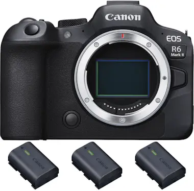 Canon EOS R6 Mark II ( R6II ) + 3 LP-E6NH + PDF MCZ DIRE Canon EOS R6 Mark II ( R6II ) + 3 LP-E6NH + PDF MCZ DIRE