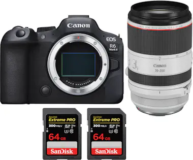 Canon EOS R6 Mark II ( R6II ) + RF 70-200mm f/2.8 L IS U Canon EOS R6 Mark II ( R6II ) + RF 70-200mm f/2.8 L IS U