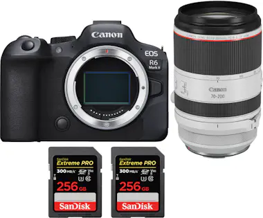 Canon EOS R6 Mark II ( R6II ) + RF 70-200mm f/2.8 L IS U Canon EOS R6 Mark II ( R6II ) + RF 70-200mm f/2.8 L IS U