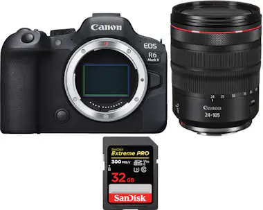 Canon EOS R6 Mark II ( R6II ) + RF 24-105mm f/4 L IS USM Canon EOS R6 Mark II ( R6II ) + RF 24-105mm f/4 L IS USM