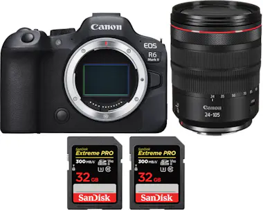 Canon EOS R6 Mark II ( R6II ) + RF 24-105mm f/4 L IS USM Canon EOS R6 Mark II ( R6II ) + RF 24-105mm f/4 L IS USM