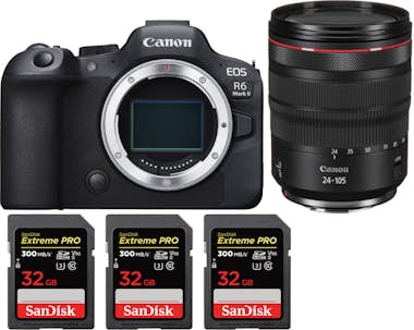 Canon EOS R6 Mark II ( R6II ) + RF 24-105mm f/4 L IS USM Canon EOS R6 Mark II ( R6II ) + RF 24-105mm f/4 L IS USM
