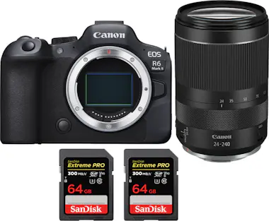 Canon EOS R6 Mark II ( R6II ) + RF 24-240mm f/4-6.3 IS U Canon EOS R6 Mark II ( R6II ) + RF 24-240mm f/4-6.3 IS U