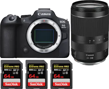 Canon EOS R6 Mark II ( R6II ) + RF 24-240mm f/4-6.3 IS U Canon EOS R6 Mark II ( R6II ) + RF 24-240mm f/4-6.3 IS U