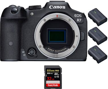 Canon EOS R7 + 1 SanDisk 32GB Extreme PRO UHS-II SDXC 30 Canon EOS R7 + 1 SanDisk 32GB Extreme PRO UHS-II SDXC 30