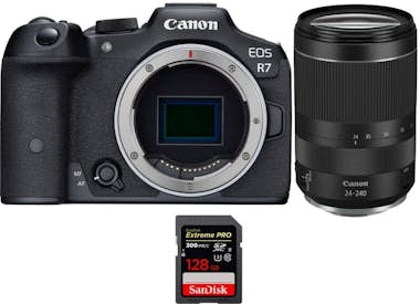 Canon EOS R7 + RF 24-240mm F4-6.3 IS USM + 1 SanDisk 128 Canon EOS R7 + RF 24-240mm F4-6.3 IS USM + 1 SanDisk 128