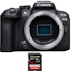 Canon EOS R10 + 1 SanDisk 64GB Extreme PRO UHS-II SDXC 3 Canon EOS R10 + 1 SanDisk 64GB Extreme PRO UHS-II SDXC 3