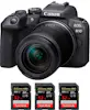 Canon EOS R10 + RF-S 18-150mm F4.5-6.3 IS STM + 3 SanDis Canon EOS R10 + RF-S 18-150mm F4.5-6.3 IS STM + 3 SanDis