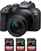 Canon EOS R10 + RF-S 18-150mm F4.5-6.3 IS STM + 3 SanDis Canon EOS R10 + RF-S 18-150mm F4.5-6.3 IS STM + 3 SanDis