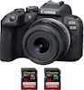 Canon EOS R10 + RF-S 18-45mm F4.5-6.3 IS STM + 2 SanDisk Canon EOS R10 + RF-S 18-45mm F4.5-6.3 IS STM + 2 SanDisk
