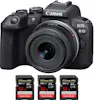 Canon EOS R10 + RF-S 18-45mm F4.5-6.3 IS STM + 3 SanDisk Canon EOS R10 + RF-S 18-45mm F4.5-6.3 IS STM + 3 SanDisk
