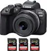 Canon EOS R10 + RF-S 18-45mm F4.5-6.3 IS STM + 3 SanDisk Canon EOS R10 + RF-S 18-45mm F4.5-6.3 IS STM + 3 SanDisk