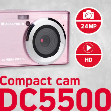 Agfaphoto AGFA PHOTO Realishot DC5500 - Cámara digital compa Agfaphoto AGFA PHOTO Realishot DC5500 - Cámara digital compa