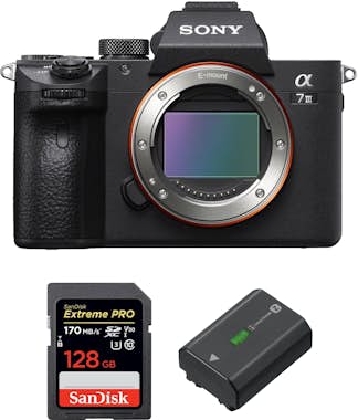 Sony Alpha 7 III Cuerpo + SanDisk 128GB Extreme PRO UHS Sony Alpha 7 III Cuerpo + SanDisk 128GB Extreme PRO UHS