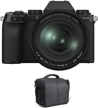 FujiFilm Fujifilm X-S10 + XF 16-80 F/4 WR + Bolsa + PDF MCZ FujiFilm Fujifilm X-S10 + XF 16-80 F/4 WR + Bolsa + PDF MCZ