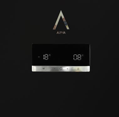 ALPHA Frigorífico Combi Alpha Pegasus Elite-185 Negro Br ALPHA Frigorífico Combi Alpha Pegasus Elite-185 Negro Br