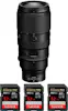 Nikon Z 100-400mm F4.5-5.6 VR S + 3 SanDisk 32GB Extreme Nikon Z 100-400mm F4.5-5.6 VR S + 3 SanDisk 32GB Extreme