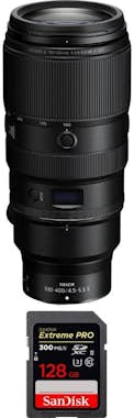Nikon Z 100-400mm F4.5-5.6 VR S + 1 SanDisk 128GB Extrem Nikon Z 100-400mm F4.5-5.6 VR S + 1 SanDisk 128GB Extrem