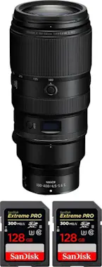 Nikon Z 100-400mm F4.5-5.6 VR S + 2 SanDisk 128GB Extrem Nikon Z 100-400mm F4.5-5.6 VR S + 2 SanDisk 128GB Extrem