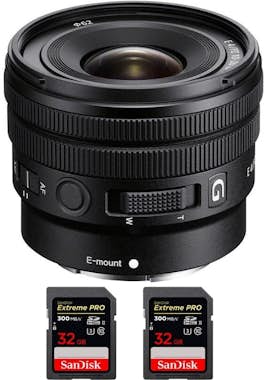 Sony E 10-20mm F4 PZ G + 2 SanDisk 32GB Extreme PRO UHS Sony E 10-20mm F4 PZ G + 2 SanDisk 32GB Extreme PRO UHS