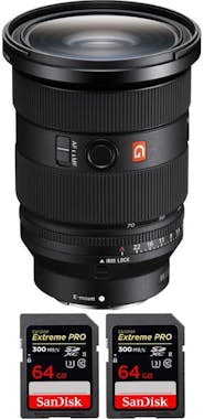 Sony FE 24-70mm F2.8 GM II + 2 SanDisk 64GB Extreme PRO Sony FE 24-70mm F2.8 GM II + 2 SanDisk 64GB Extreme PRO