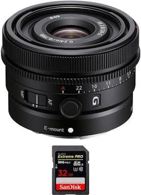 Sony FE 24mm F2.8 G + 1 SanDisk 32GB Extreme PRO UHS-II Sony FE 24mm F2.8 G + 1 SanDisk 32GB Extreme PRO UHS-II