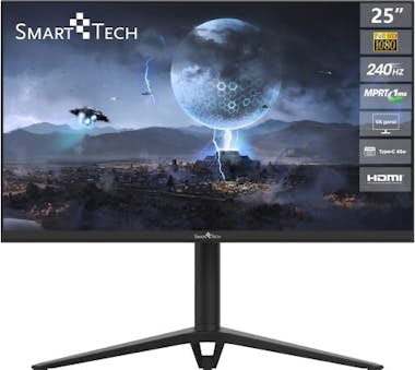 Smart Tech 245G01FVF Monitor 24.5"", Gaming Monitor, 1920 x 1 Smart Tech 245G01FVF Monitor 24.5"", Gaming Monitor, 1920 x 1