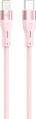 Tellur Cable de Datos de Silicona Tipo-C a Tipo-C, 3A, PD Tellur Cable de Datos de Silicona Tipo-C a Tipo-C, 3A, PD