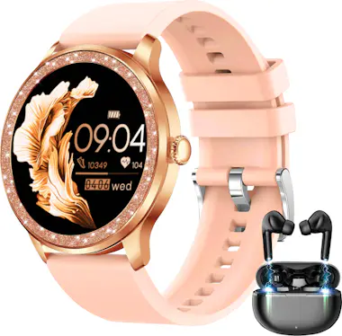 Tribe Reloj Inteligente Mujer, Smartwatch Mujer De 1,32" Tribe Reloj Inteligente Mujer, Smartwatch Mujer De 1,32"