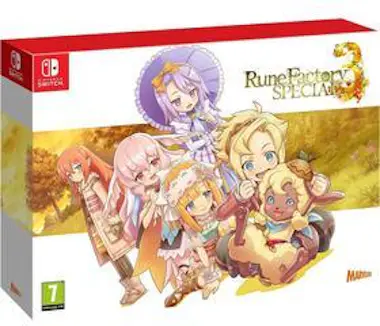 Meridiem Games Rune Factory 3 Limited Edition Switch Meridiem Games Rune Factory 3 Limited Edition Switch