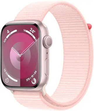 Apple Watch Series 9 45mm GPS Caja aluminio rosa y corre Apple Watch Series 9 45mm GPS Caja aluminio rosa y corre