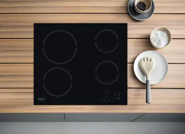 Hotpoint Hotpoint HR 631 C Negro Integrado 58 cm Cerámico 4 Hotpoint Hotpoint HR 631 C Negro Integrado 58 cm Cerámico 4